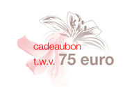Cadeaubon 75 euro